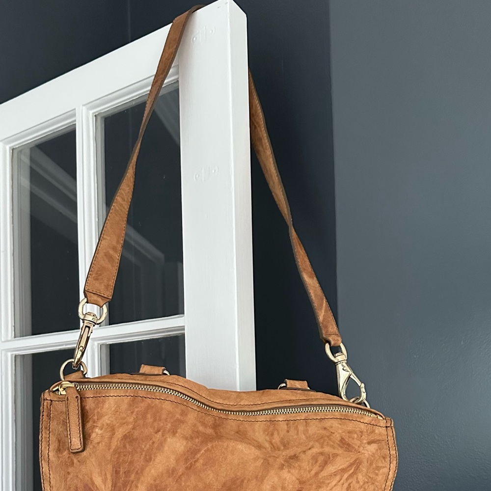 Wrinkled Sheepskin Large Pandora Bag - Picture 6 of 11